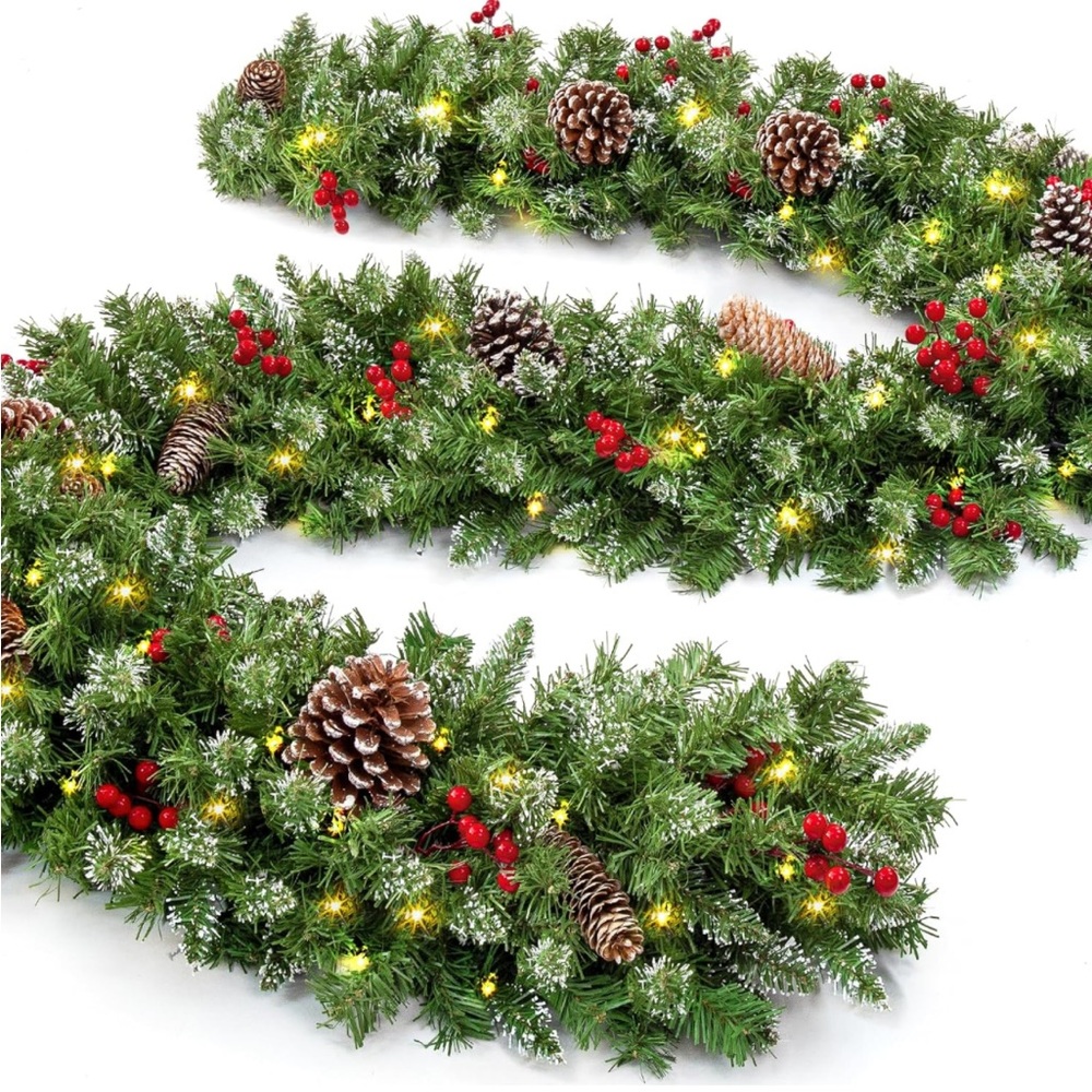 Prelit 9 Ft Garland